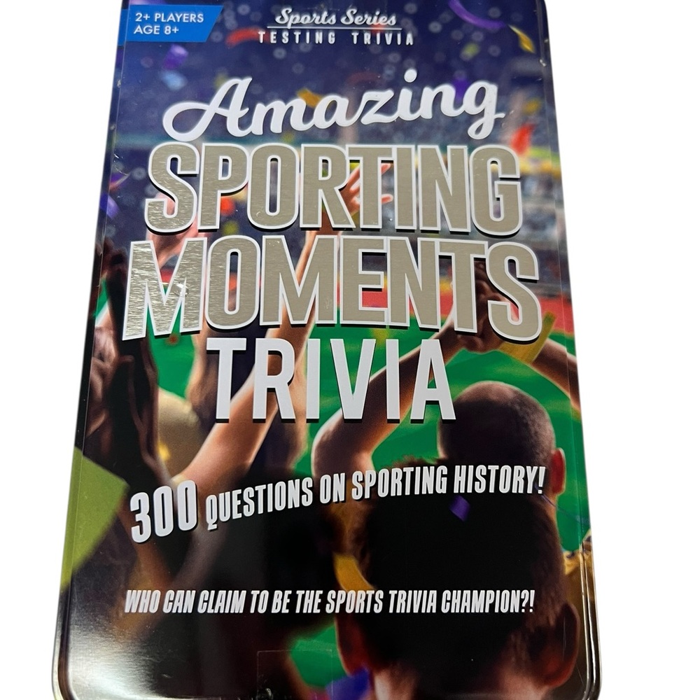 Amazing Sporting Moments Trivia Game - Multicolor